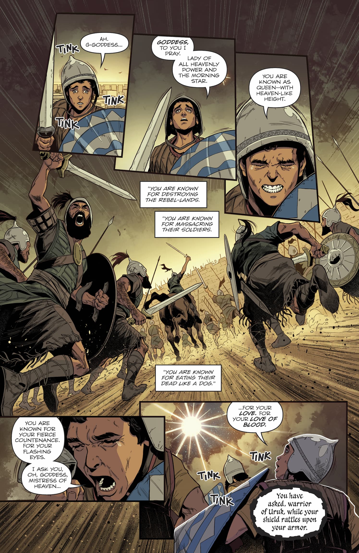 Inanna Sarkis Teams with Vault Comics for Original Graphic Novel, INANNA: The Name She Lost